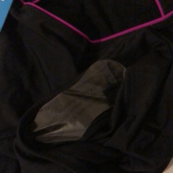 Speedo 1 piece swimsuit NWT S 8, Black & Pink - Picture 6 of 12